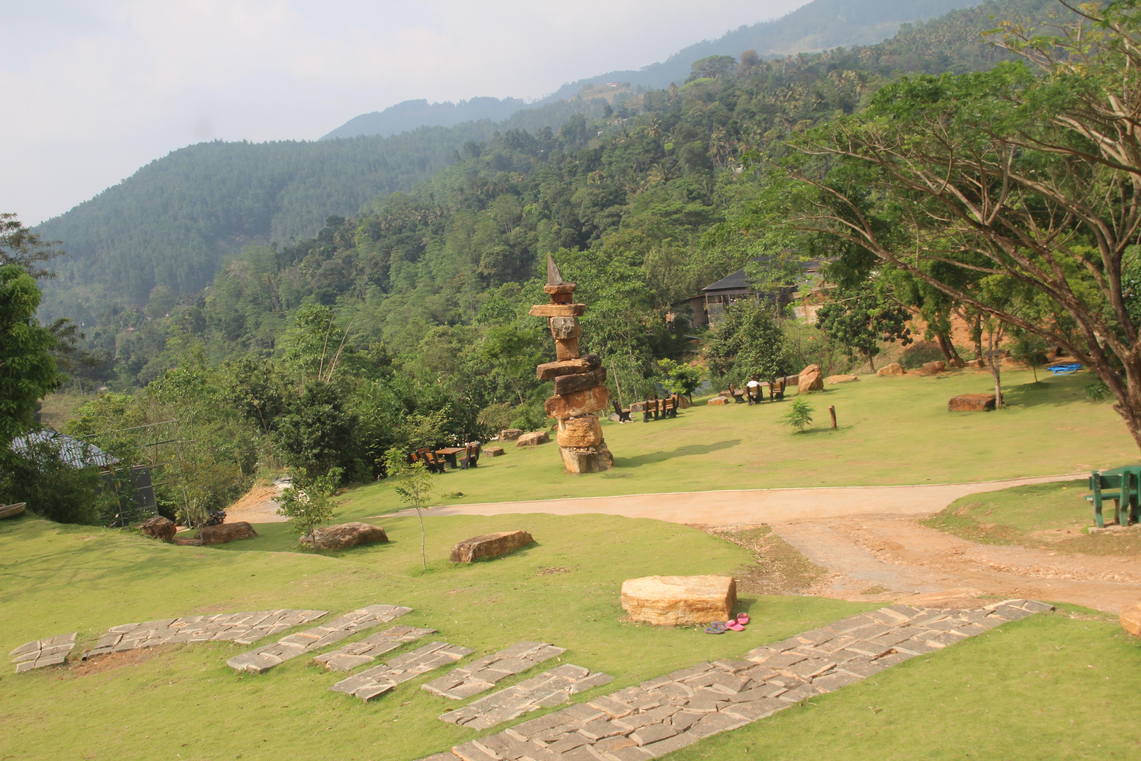Misty Stupa at Nillambe